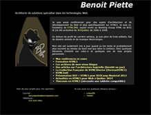 Tablet Screenshot of benoitpiette.com